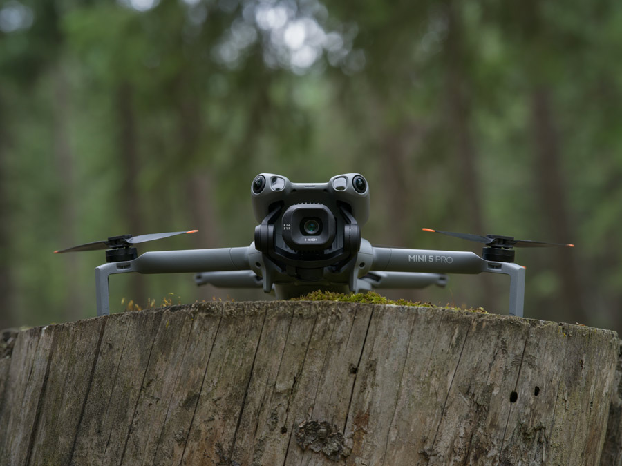 DJI Mini 5 Pro aerial shot — Drone Sales UK