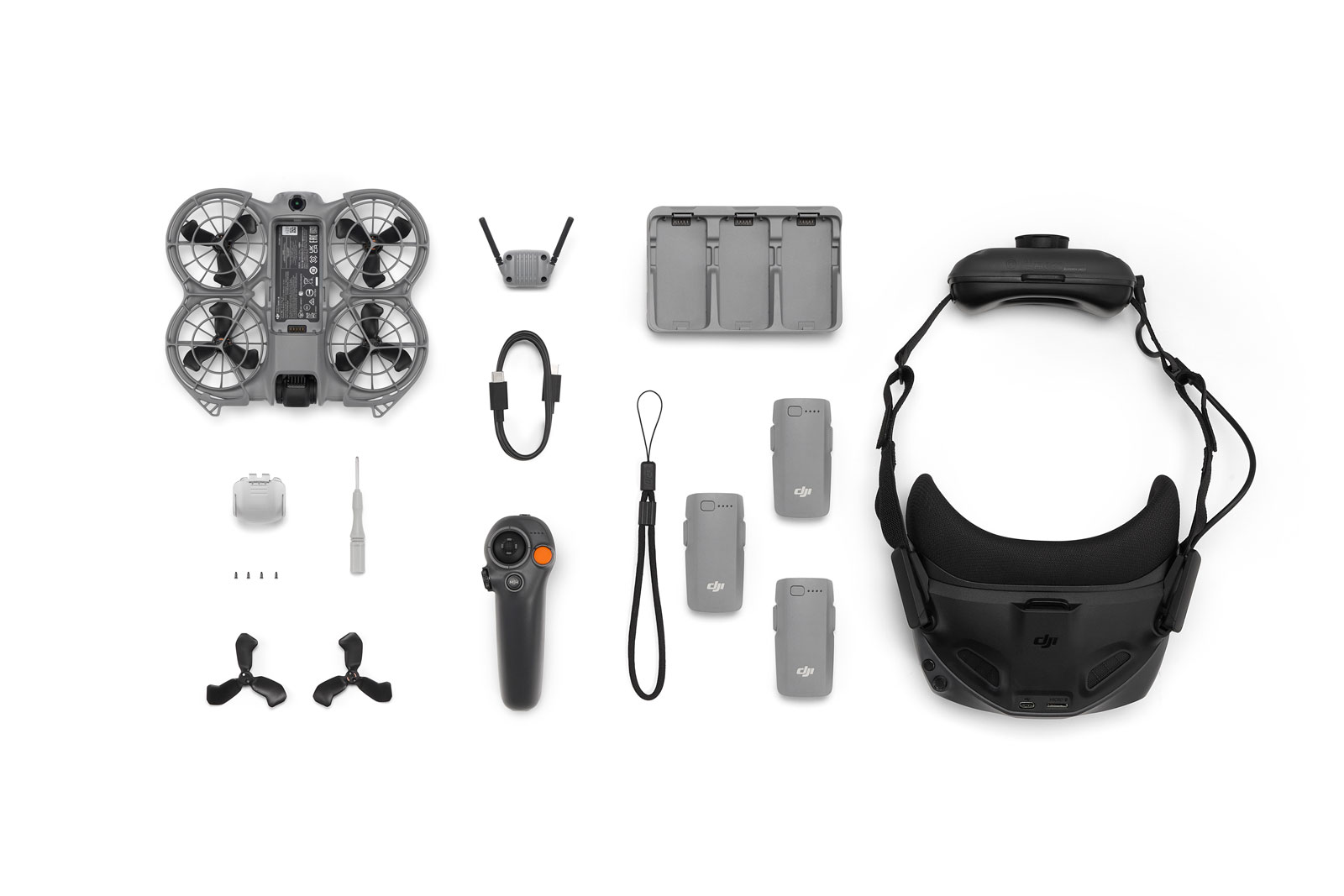 DJI Neo 2 Motion Fly More Combo – Box Contents