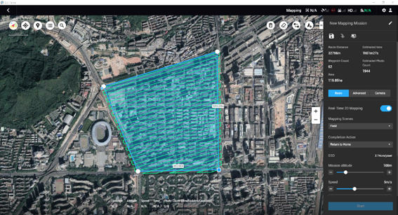 Drone mapping and surveying software