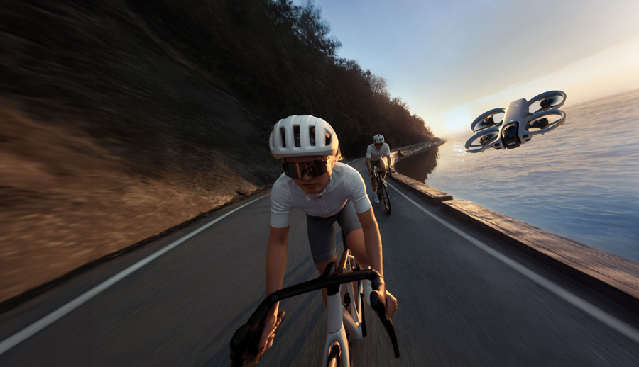 Photo demonstrating AI subject tracking