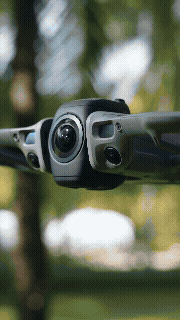 GIF showing dual lens sensor technology