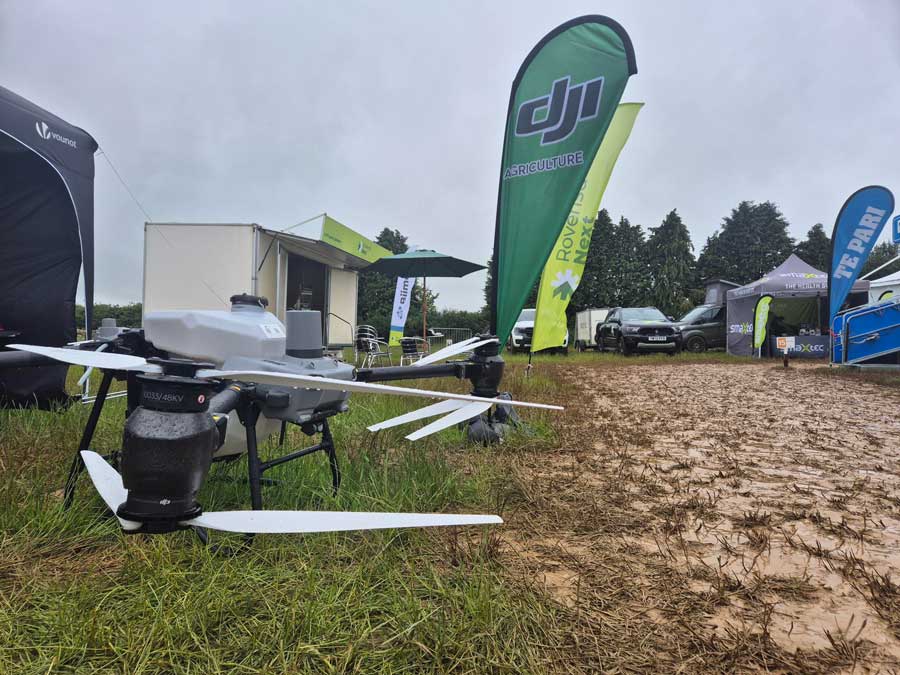 Drone Sales UK at Cereals 2026 with DJI Agras agricultural drones