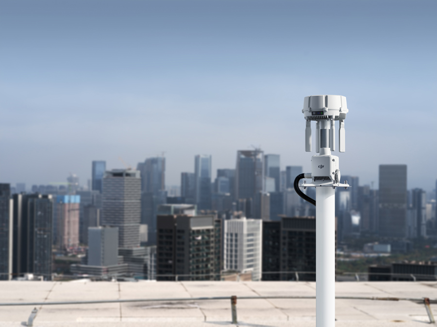 DJI O4 Ground Station system deployed in an enterprise field scenario